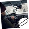 Alipis Rearview Mirror Protector Frame Car Interior Rearview Mirror Guard Cover Compatible for 3/y y view 4