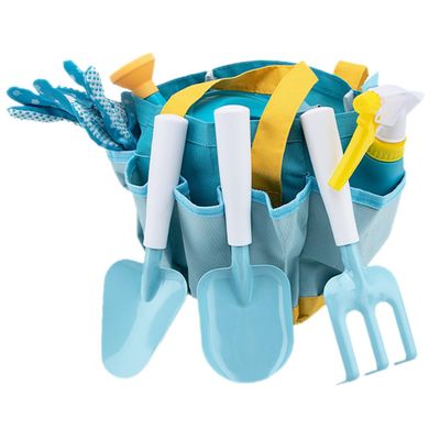 BRIGHTFUFU 1set Boy Girl Gardening Set Boys and Girls Small Gardening Tools Shovel Rake Garden Tools for and