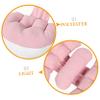 YARNOW U-Shaped Maternity Pillow for Pregnant Women Belly Support Back Pain Relief Comfortable Side Sleeping Pregnancy Cushion Versatile Nursing Sleep Pillow view 3