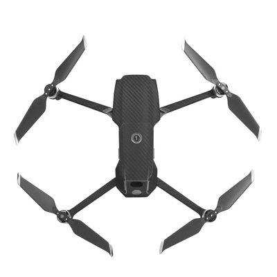 3D Carbon Fiber Stickers for Mavic 2 Pro/Zoom  Full-Body Removable Skin, Waterproof & Scratch-Proof Protection (Black)