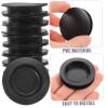 Cabilock 40pcs Piggy Bank Bottom Caps Flexible Plugs for Savings for Deposit Boxes and Plaster Dolls Outer Inner view 2