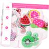 Didiseaon 7pairs Earrings for Boy Girl Cute Cartoon Ear Clips Non-piercing Soft Clay Fruit Designs for Girls Daily Wear and Parties Durable and Easy to Use view 3