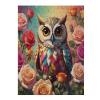 Cute Shimmering Owl 1000 Piece Puzzle from Holiday Puzzle Featuring Beautiful Illustrations Thick Sturdy Pieces Makes A Wonderful Gift! view 1