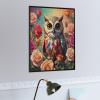 Cute Shimmering Owl 1000 Piece Puzzle from Holiday Puzzle Featuring Beautiful Illustrations Thick Sturdy Pieces Makes A Wonderful Gift! view 2
