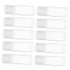 ARTIBETTER 1set Coin Storage Box for Organizer Small Containers Party Clear Holder Transparent Round Collector Coin Tubes Coin Collecting Container Coin Collecting Tubes Storage Tube 10pcs view 1