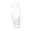 ARTIBETTER 1set Coin Storage Box for Organizer Small Containers Party Clear Holder Transparent Round Collector Coin Tubes Coin Collecting Container Coin Collecting Tubes Storage Tube 10pcs view 2