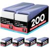1200 Card Sleeves Top Loaders for Cards, 3" x 4" Hard Plastic Toploaders, Baseball Card Protectors, Trading Card Holder for Football Sports Cards (600 Toploaders + 600 Penny Sleeves) view 1