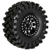 4PCS 2.2'' Metal Beadlock Wheels and Crawler Tires for 1:10 Scale Rock Crawler Car Axial SCX10 90047 D90 TF2 Tamiya CC01 Traxxas TRX4 Redcat Gen8 Everest Gen7 Pro (1) view 3