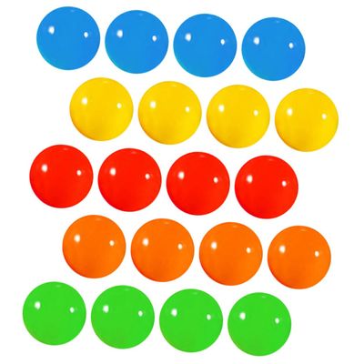 MOTHNUR 60pcs Plastic Lottery for Entertainment Raffle Drawing and Party Games and Easy to Hold