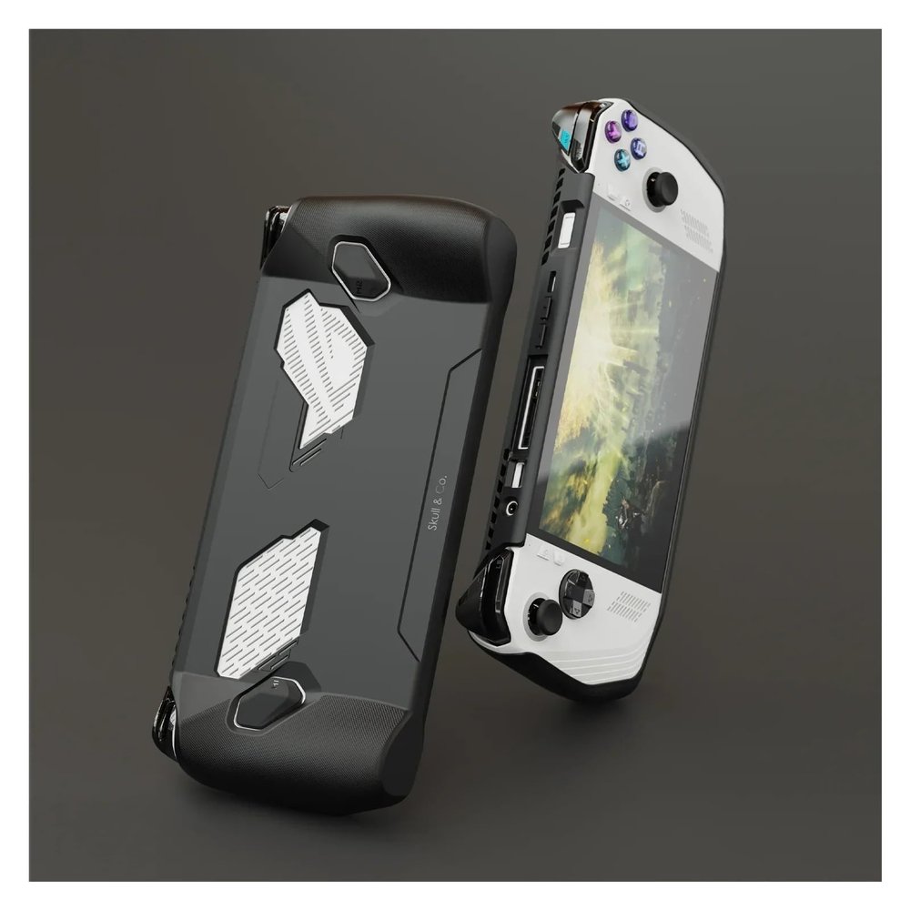 BoBoHui Game Accessories for GripCase Ally Soft Protective Case Standable Cover Shell for ROG Ally(Black)
