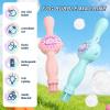 Elastic Bubble Fog Wand, Fog Bubble Machine for Kids, STEM Toy & Science Experiment Kit for Kids, Birthday Gift for 6 Year Old Girl/Boy, Magic Bubble Blower with Lights and Music (Pink) view 2