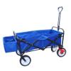 Folding Wagon GShopping Beach Cart (Blue Colour) view 2
