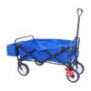 Folding Wagon GShopping Beach Cart (Blue Colour) view 3