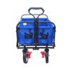 Folding Wagon GShopping Beach Cart (Blue Colour) view 4