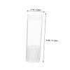 Angoily 10pcs Coin Collecting Supplies Plastic Coin Tubes Storage Tubes Cases for Collectors Holder Case Boxes view 2