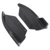 aqxreight Pair Rear Bumper Side Splitter Diffuser for X1 U11 M Sport 2023 and Later Carbon Fiber Enhanced Performance Sporty Look Easy to Install Premium Material (Bright Black) (Carbon Fiber Style) view 1