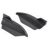 aqxreight Pair Rear Bumper Side Splitter Diffuser for X1 U11 M Sport 2023 and Later Carbon Fiber Enhanced Performance Sporty Look Easy to Install Premium Material (Bright Black) (Carbon Fiber Style) view 3