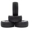 Dantenron 1/10 RC Truck Tires and Wheels 12mm Hex OD 4.33" RC Short Course Tires with Foam Inserts for 1:10 Scale Off Road Truck Car Traxxas Slash 2WD 44 Rc4wd Arrma Senton Axial Losi Redcat 4PCS view 2
