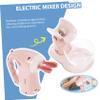 Abaodam Educational Toy Electric Mixer for Boys and Girls Simulation Plastic Mixer Plaything for Creative Role Play for and Fine Motor Skill Development view 3