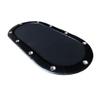 Folding Poker Table Top for 10 Players Tri Fold Texas Holdem BlackCasino Game Tabletop Black view 3