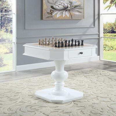 White Game Table