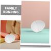 Unomor 12pcs Openable Blank Easter Paper Eggs for Projects Unfinished Refillable Craft Supplies for Boys and Girls Creative Family Bonding Activities for Easter Decoration and Artistic view 3