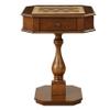 Cherry Game Table with 2 Drawer view 2