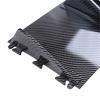 2pcs Universal Car Rear Bumper Lip Spoiler Splitter Compatible With Acura TL ILX TLX TSX MDX RDX 5 Fins 81.5cm Diffuser Shark ABS Body Kit(Carbon Fiber Look) view 4