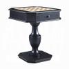 Black 2 Drawer Game Table view 2
