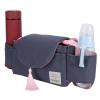 Acouto Baby Stroller with Cup Holder and Movable Compartments - Storage Bag for Diapers, Bottles, and (Pink tassel) view 2