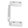 Aramox 1/10 RC Car Servo Mount with Fine Craftsmanship and Smooth Turning for Capra UTB10, Easy Installation for Hobbyists and Beginners (Silver) view 2