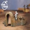 Legion Terrain - Burned Out Farmer's Hut - Miniature Tabletop Wargaming Terrain (Painted) view 2