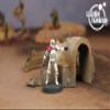 Legion Terrain - Burned Out Farmer's Hut - Miniature Tabletop Wargaming Terrain (Painted) view 3