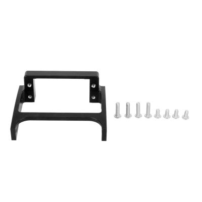 Aramox Stable and Practical RC Service Holder for Axiale SCX10 II, Aluminum Alloy Material, Servo Placement, Easy to Install (Black)