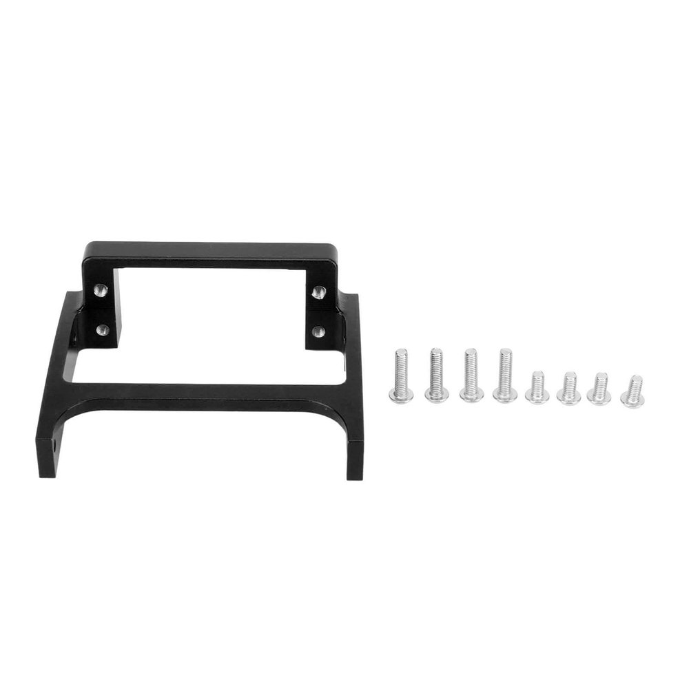 Aramox Stable and Practical RC Service Holder for Axiale SCX10 II, Aluminum Alloy Material, Servo Placement, Easy to Install (Black)