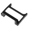 Aramox Stable and Practical RC Service Holder for Axiale SCX10 II, Aluminum Alloy Material, Servo Placement, Easy to Install (Black) view 3