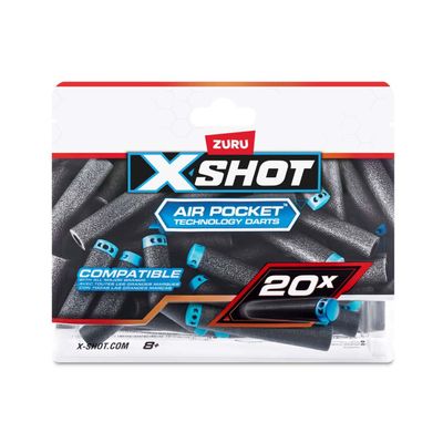 XSHOT Air Pocket 20 Darts Toy Bullet Refills