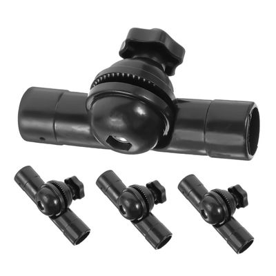 Alipis 4pcs Plastic Elbow Connectors Sturdy for Pipe Canopy Frame Fishing Rod Bicycle Umbrella Stand Parts