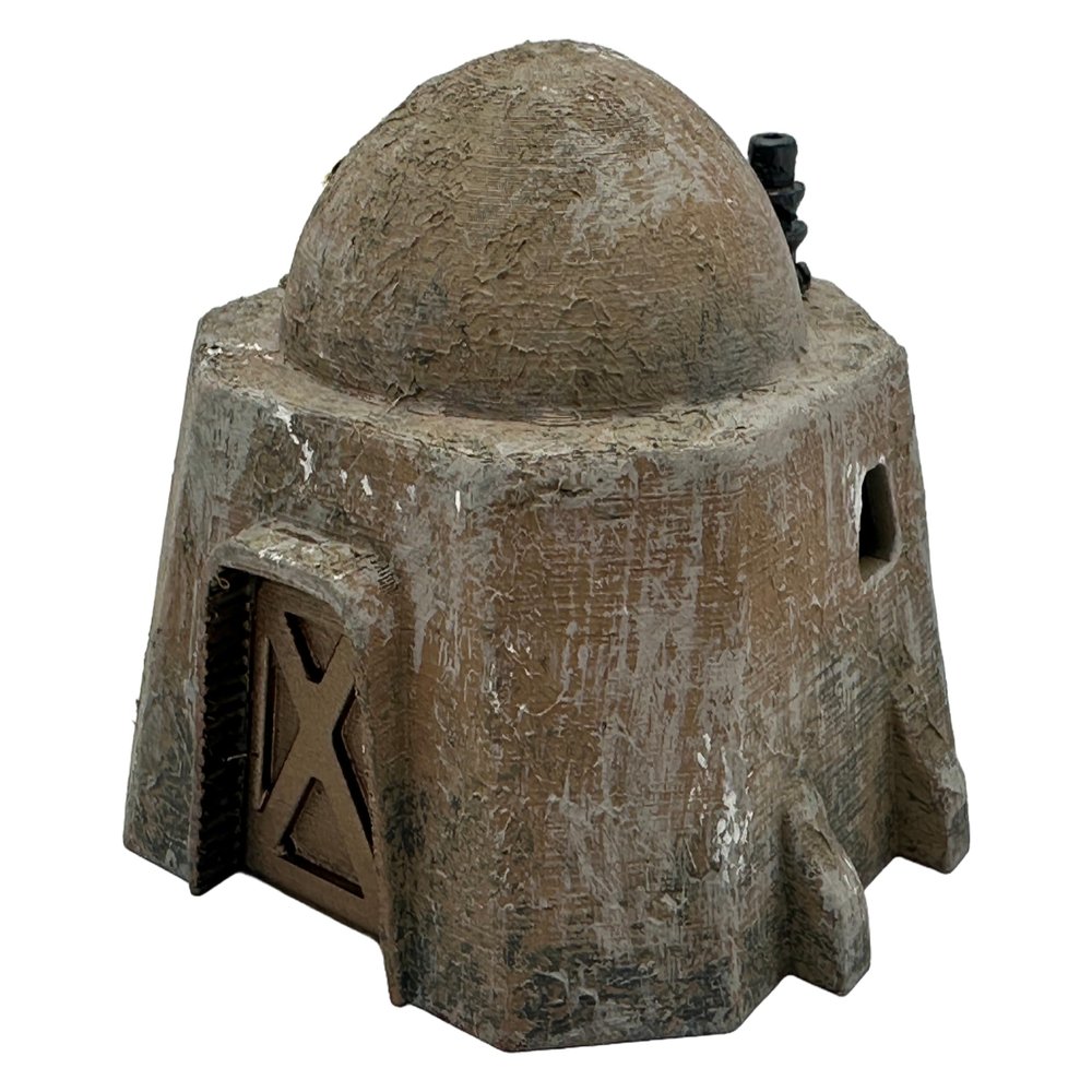 Legion Terrain - Villager's Hut - Miniature Tabletop Wargaming Terrain (Painted)