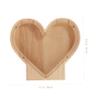 Abaodam Wooden Heart Piggy Bank for Boys and Girls Face Decorative Savings Box Grandma Birthday view 2