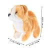 CIYODO Funny Interactive Electric Dog for Imitation Puppy with Wagging Tail and Barking Sounds Present for Design view 4