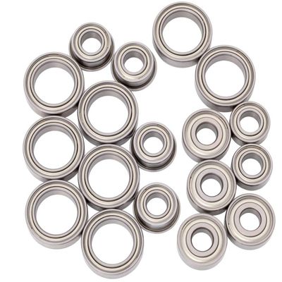 1Up Racing 450942 - Cv2 Pro Ball Bearing Set, Ceramic/Chrome, XRay XB4'25