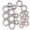 1Up Racing 450942 - Cv2 Pro Ball Bearing Set, Ceramic/Chrome, XRay XB4'25 view 1