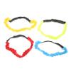 CHILDWEET 4 Colors Elastic Tie Rope for 3-Legged Race Game Sturdy and Stretchable Bands for Outdoor Group Activities and Team Building Events view 1