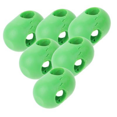 Abaodam 6pcs Plastic Climbing Net Connectors and Vibrant Boy Toy Buckles for Climbing Nets Safe Accessories for Boy Girl Green