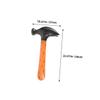 Toyvian 4pcs Inflatable Hammer Toys with Wood Grain Design Fun for Boy Girl for Pool Parties and Outdoor Activities Lightweight PVC Hammer for Water Amusement view 2