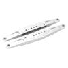 Aramox High Aluminum Alloy RC Heck Lower Drainage Arm (Silver) view 3