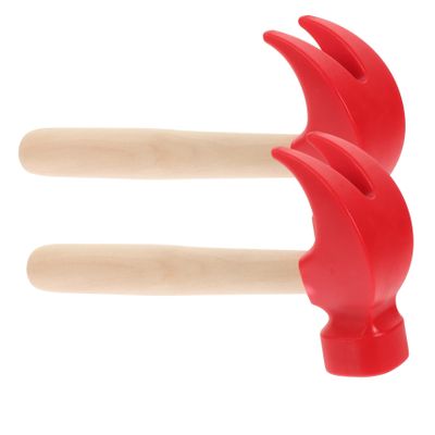 BCOATH 2pcs Pounding Hammer Toy for Boy Girl Lightweight Pretend Play Hammers Tools for Toddlers for Birthdays Christmas and Learning Activities