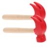 BCOATH 2pcs Pounding Hammer Toy for Boy Girl Lightweight Pretend Play Hammers Tools for Toddlers for Birthdays Christmas and Learning Activities view 1