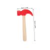 BCOATH 2pcs Pounding Hammer Toy for Boy Girl Lightweight Pretend Play Hammers Tools for Toddlers for Birthdays Christmas and Learning Activities view 2